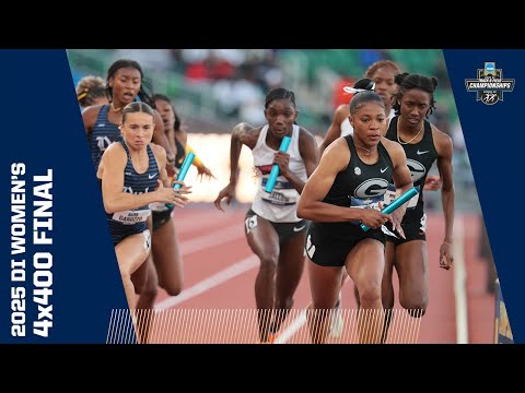 Women's 4x400m final - 2025 NCAA outdoor track and field championships