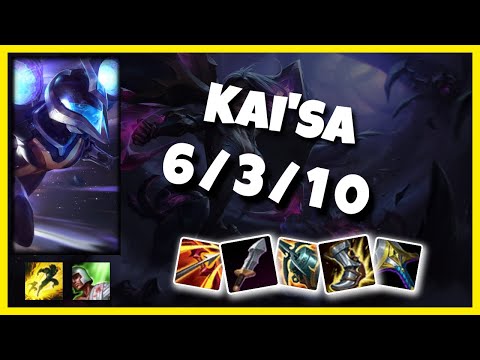 Kai'Sa vs Lucian BR Challenger BOT (6/3/10) Gameplay Replay - Patch 10.23
