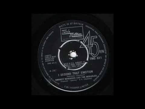 I Second That Emotion - Smokey Robinson And The Miracles