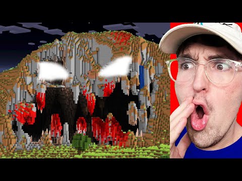 Shark - I Scared My Friend with BLOOD Cave in Minecraft