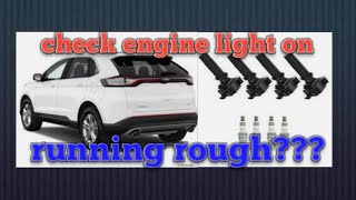 how to replace spark plugs and coils 2017 ford edge