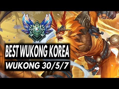 Best WUKONG Korea vs Jayce Top - KOREA HIGH ELO - LOL Diamond