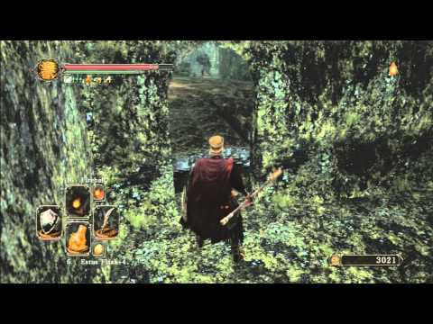 Dark Souls 2: Black Knight Halberd without using fragrant branch of yore