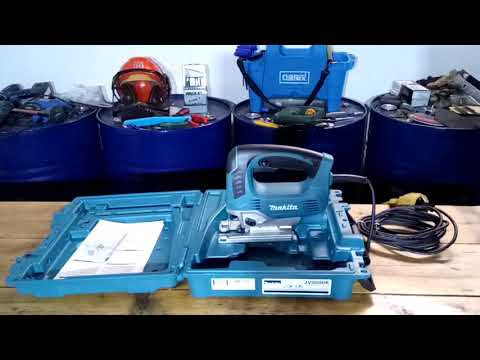 MAKITA Elektrinis siaurapjūklis JV0600K 650W video