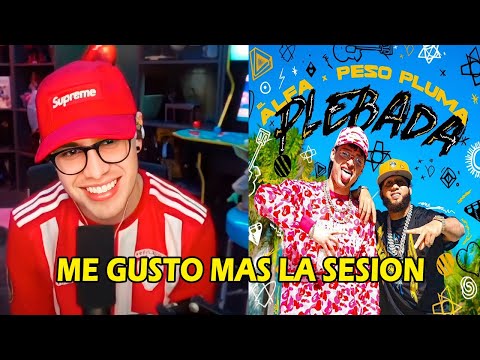 Juansguarnizo reacciona a EL ALFA X Peso Pluma - Plebada (Video Oficial)