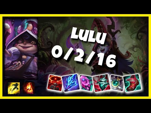 Lulu Support 11.4 Challenger Gameplay Replay - S11 (0/2/16) - TURKISH