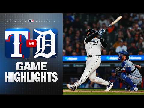디트로이트 VS 텍사스 7:1 MLB 스포츠하이라이트