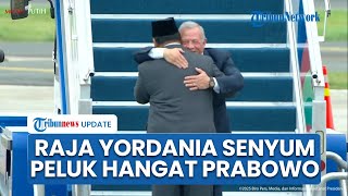 Ditemani Didit Hediprasetyo, Prabowo Hormat ke Raja Yordania lalu Dibalas Pelukan Hangat