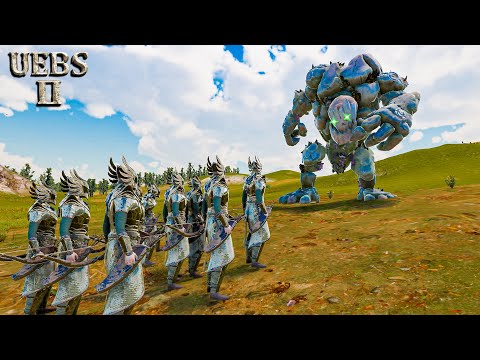 EVERY UNITS VS 10 ELVES ARCHER | Ultimate Epic Battle Simulator 2 UEBS 2