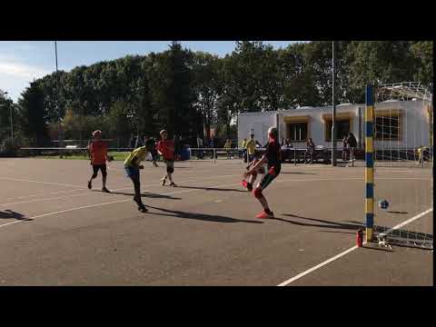 Havas C1 - Lotus C2, sjoerd gooit break hoek2