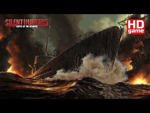 Silent Hunter 5 Battle of the Atlantic HD+ #53 Кампания (прохождение без комментариев) 1440p60