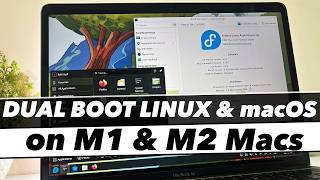 How To Dual Boot Linux & MacOS On Apple Silicon // Install NATIVE Linux On MAC