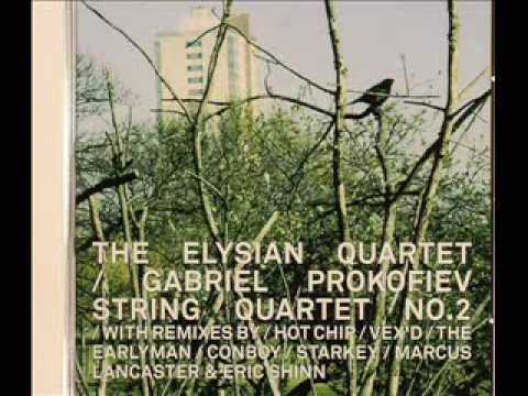 The Elysian Quartet - Gabriel Prokofiev String Quartet No. 2 (Vex'd Remix)