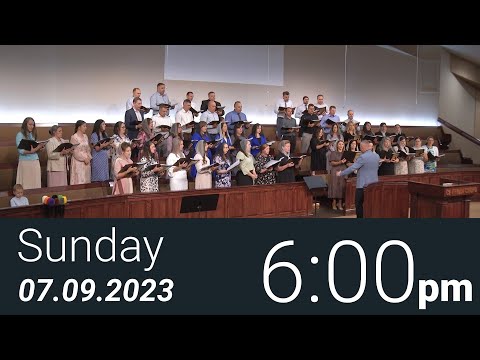 07/09/2023 Sunday 6pm - Full Service