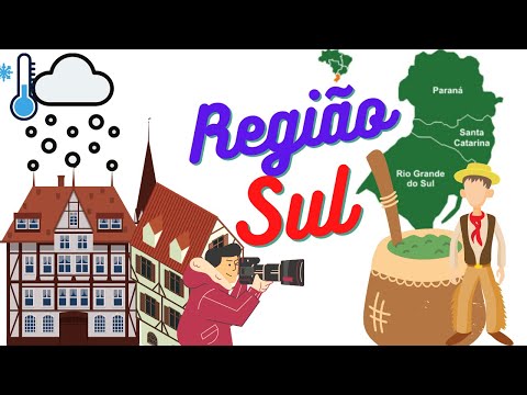 Região sul do Brasil - Resumo em animação