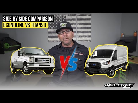Thumbnail for Ford Econoline VS Ford Transit | Side By Side Comparison! by Ford Transit, Vehicle, Van