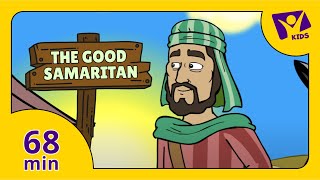 Story About The Good Samaritan (Plus 15 More Cartoon Bible Stories For Kids