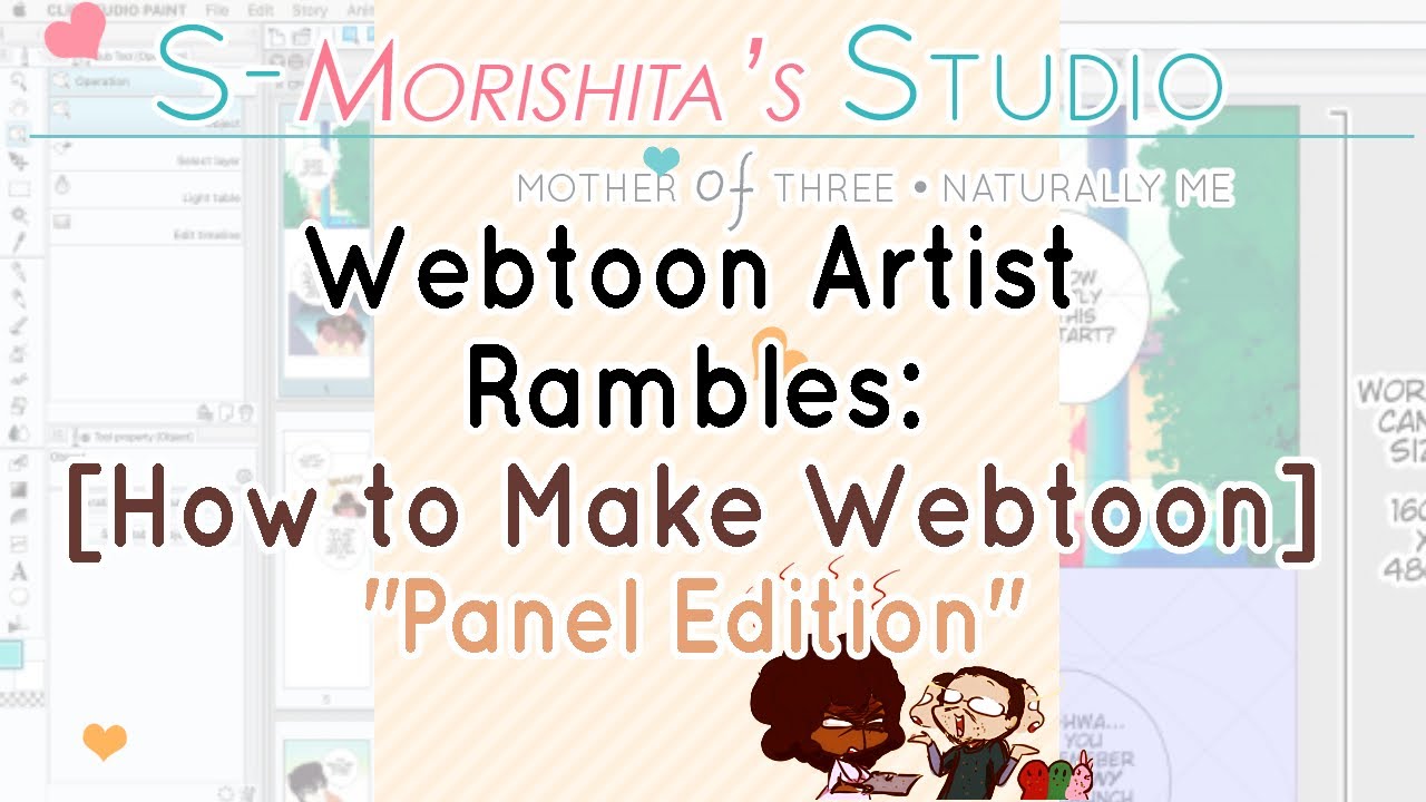 How to Create Webtoon Panels in Clip Studio Paint || Webtoon Artist Rambles