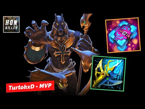 HoN Pharaoh CODEX with STAFF OF THE MASTER - MVP