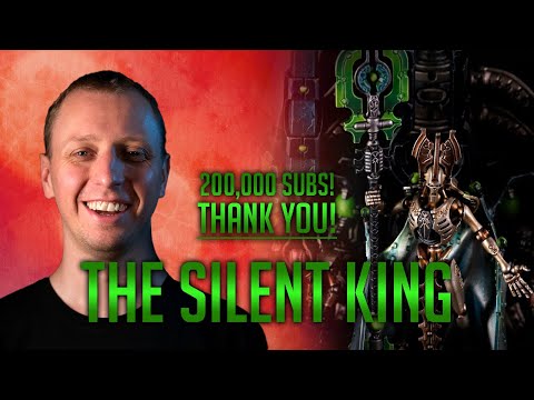 200,000 SUBS! How to paint Szarekh, The Silent King. Thank you 😊