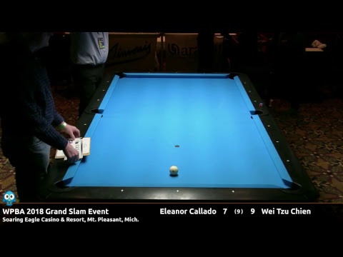 Eleanor Callado vs Wei Tzu Chien - WPBA 2018 Grand Slam Event - LIVE Coverage!