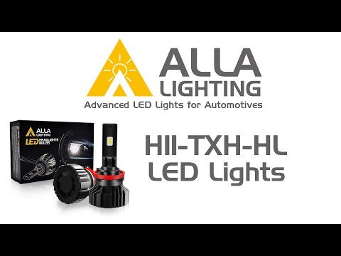 Newest H8 H9 H11 LED Headlight Bulbs 6V-18V/Daytime Running Lights DRL