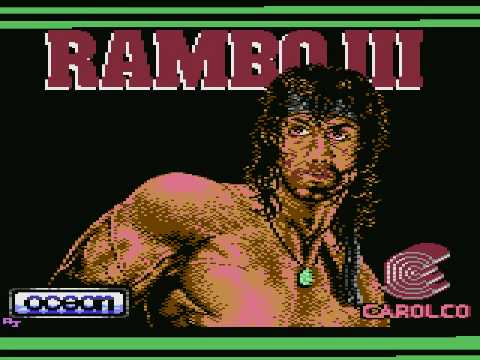 c64 music - Ocean Loader 4 & Rambo 3 title by Jonathan Dunn