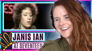 Vocal Coach reacts to Janis Ian - At Seventeen (Live, 1976)