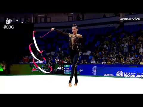 Carmel Kallemaa (CAN) ribbon WORLD CHAMPIONSHIPS RIO DE JANEIRO 2025