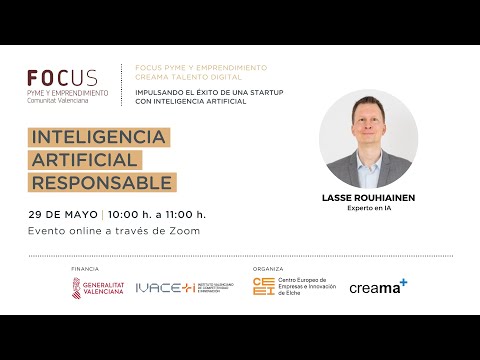 Inteligencia Artificial Responsable | Focus Pyme y Emprendimiento CREAMA Talento Digital