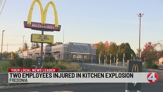 2 hospitalized after reported explosion at McDonald’s in Fredonia