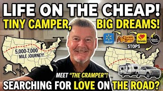 I Ditched Motels FOREVER! Living Cross-Country on the Cheap in My Tiny Camper