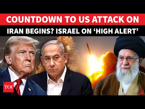 Israel On HIGH ALERT As Trump ‘FINALISES’ US Attack On Iran Amid Bloody Khamenei Crackdown | Watch