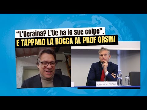Zuppa di Porro 9 mar 2022 - “L’Ucraina? L'Ue ha le sue colpe". E tappano la bocca al prof Orsini