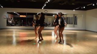 Salsa Performance at Ballroom Addiction (1) 4-21-17