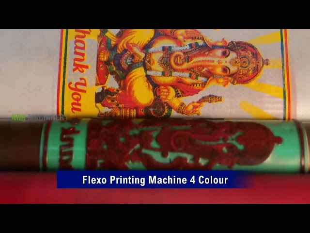 Non Woven Bag Making Machine - Automatic Four Color Flexo Printing ...