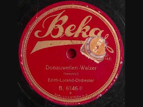 Shellac Collection OR002 Edith Lorand Orchester   Donauwellen Walzer + Espana
