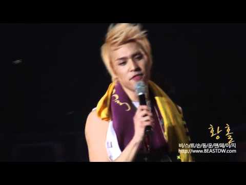 [FANCAM] 110218-19 Dongwoon - VIU @ Welcome Back to BEAST Airline