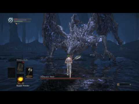 Dark Souls 3 Darkeater Midir SL1 NG+7 +0 Weapons No Rolling/Blocking (No Infusions/Weapon buffs)