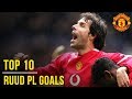 Ruud van Nistelrooy's Top 10 Premier League Goals | Manchester United