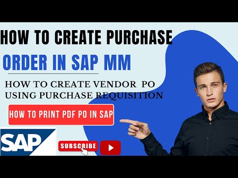 How to create Purchase Order using Purchase Requisition II  SAP T CODE ME21N II SAP MM #ME21N