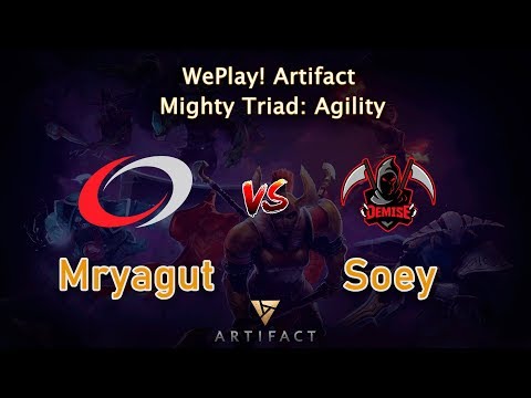 Mryagut vs Soey - Group G | Artifact Mighty Triad: Agility | WePlay!