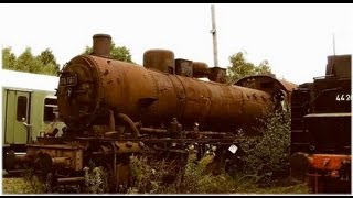preview picture of video 'Unbelievable: Locomotive Graveyard!'