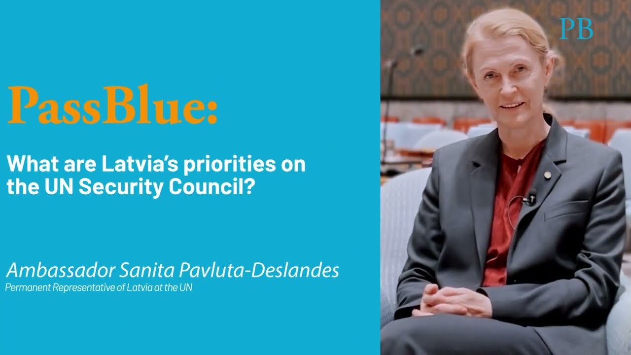 Latvia Pledges to Stand for International Lae, Human Rights, Women's Right