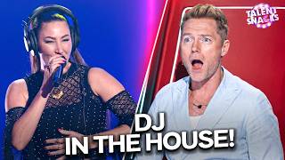 She Remixed Songs LIVE During Her Audition...Every Coach's JAW DROPPED | The Voice