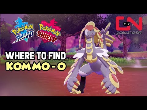 Where to find Kommo-O - Pokemon Sword and Shield Wild Kommo-O Location