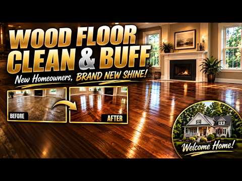 Hardwood Floor Clean & Buff
