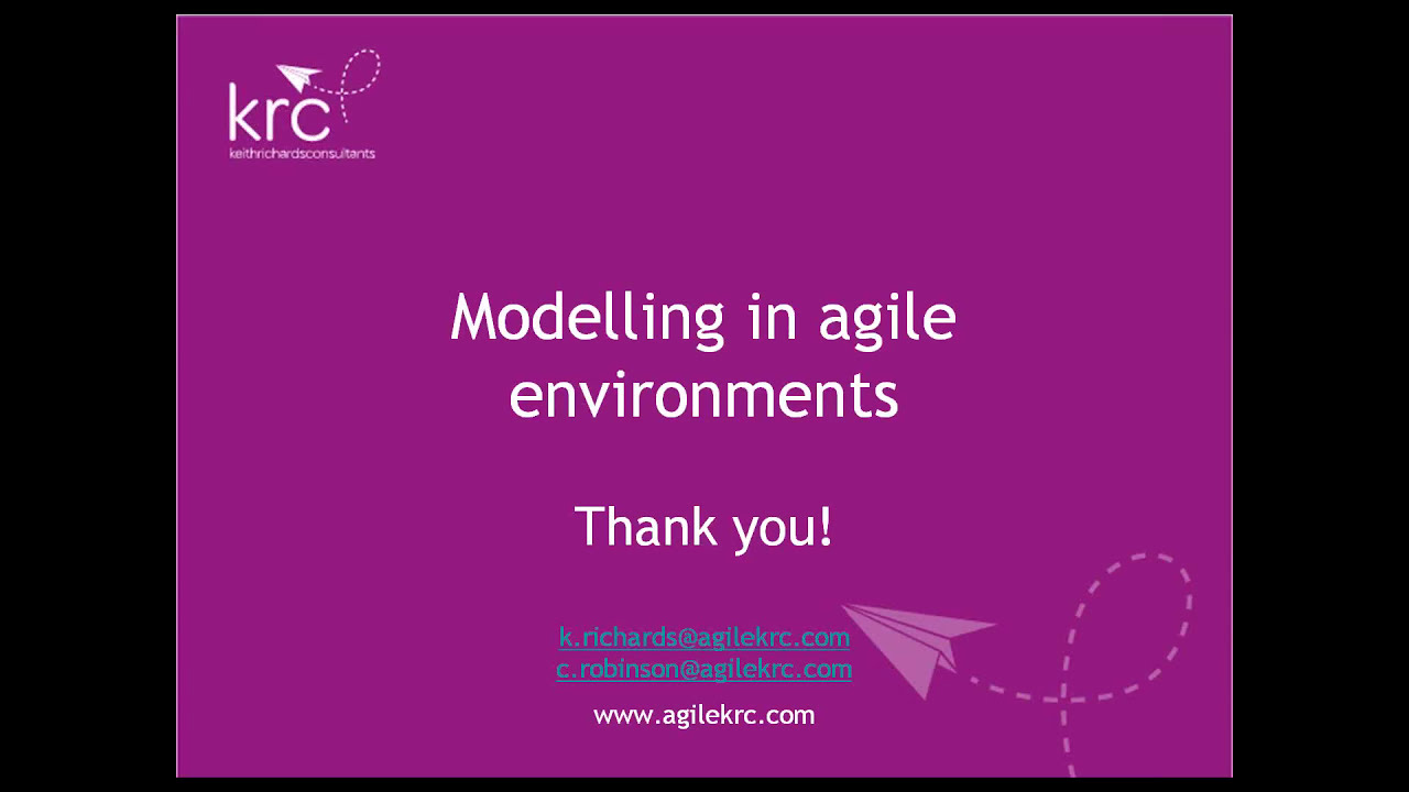 Agile Project Management – Agile Modelling