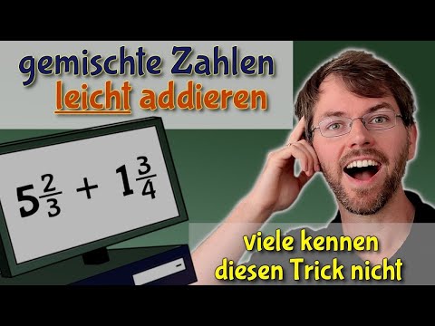 ➕ Gemischte Zahlen addieren? ➕ So klappt’s garantiert! ✅🧮