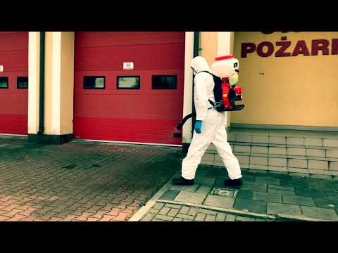 OSP Michałowo, odkażanie